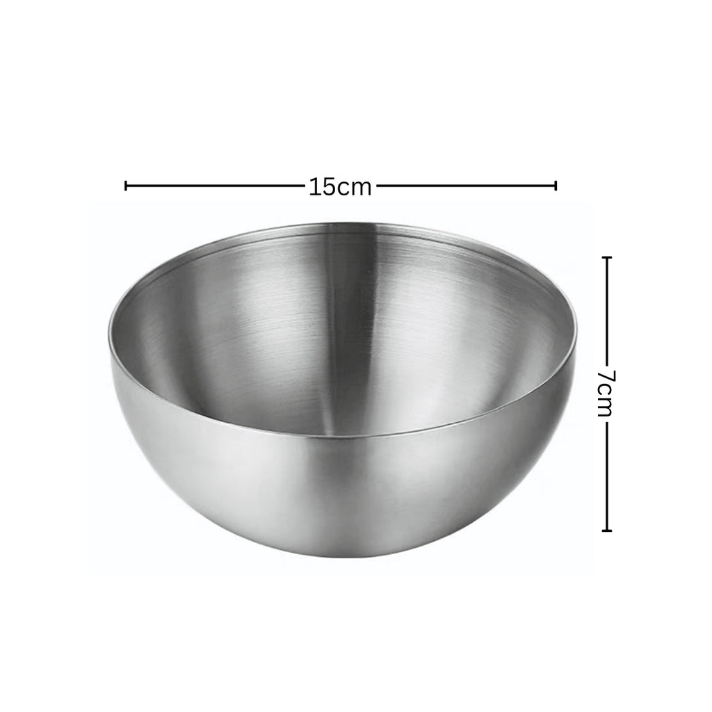 15cm Elegant Silver Salad Bowl with Model 201 A Versatile Kitchen Essential