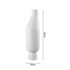 14x52cm  White Ornament Modern Minimalist Vase
