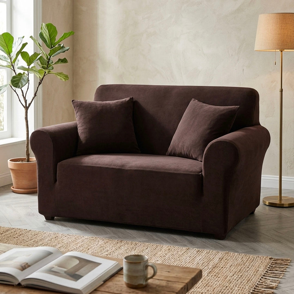 High Stretch 1-Seater Coffee Sofa Slipcover