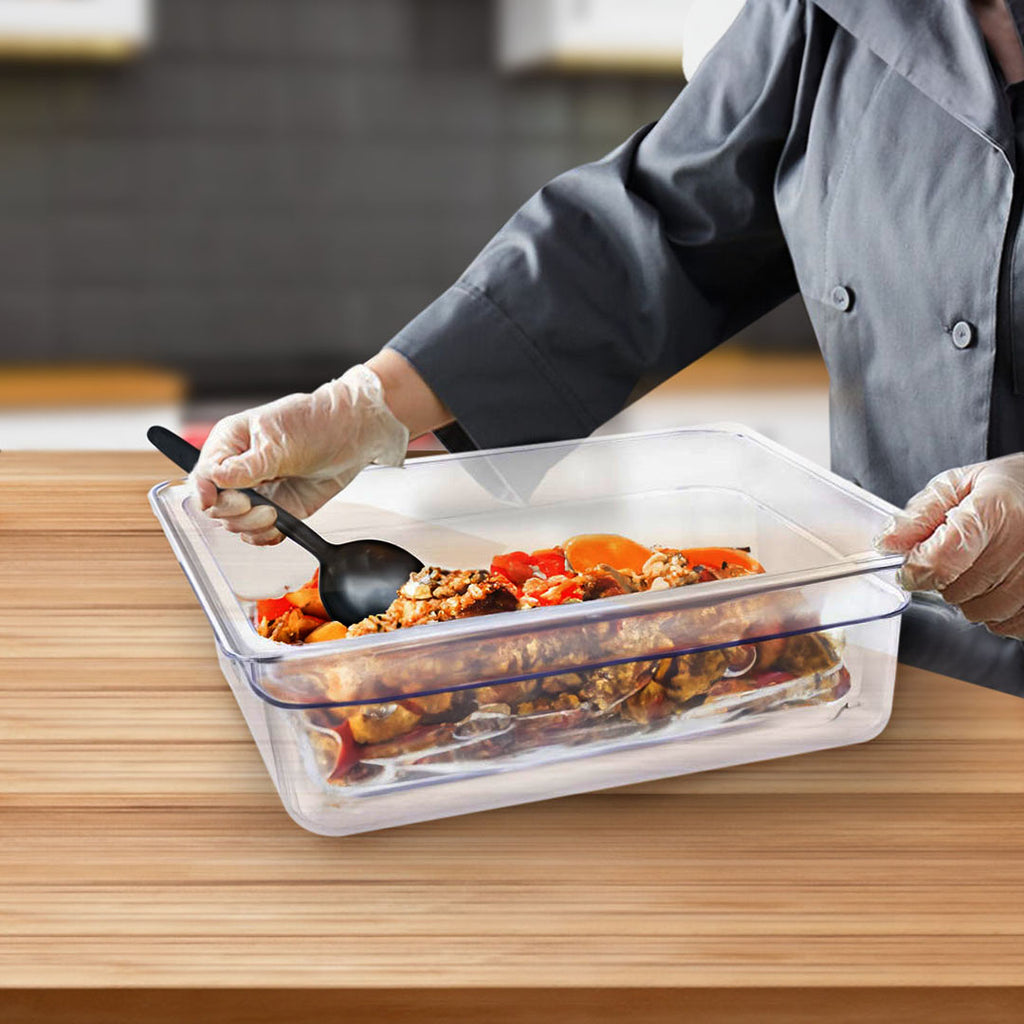 150mm Clear  GN Pan 1/2 Food Tray