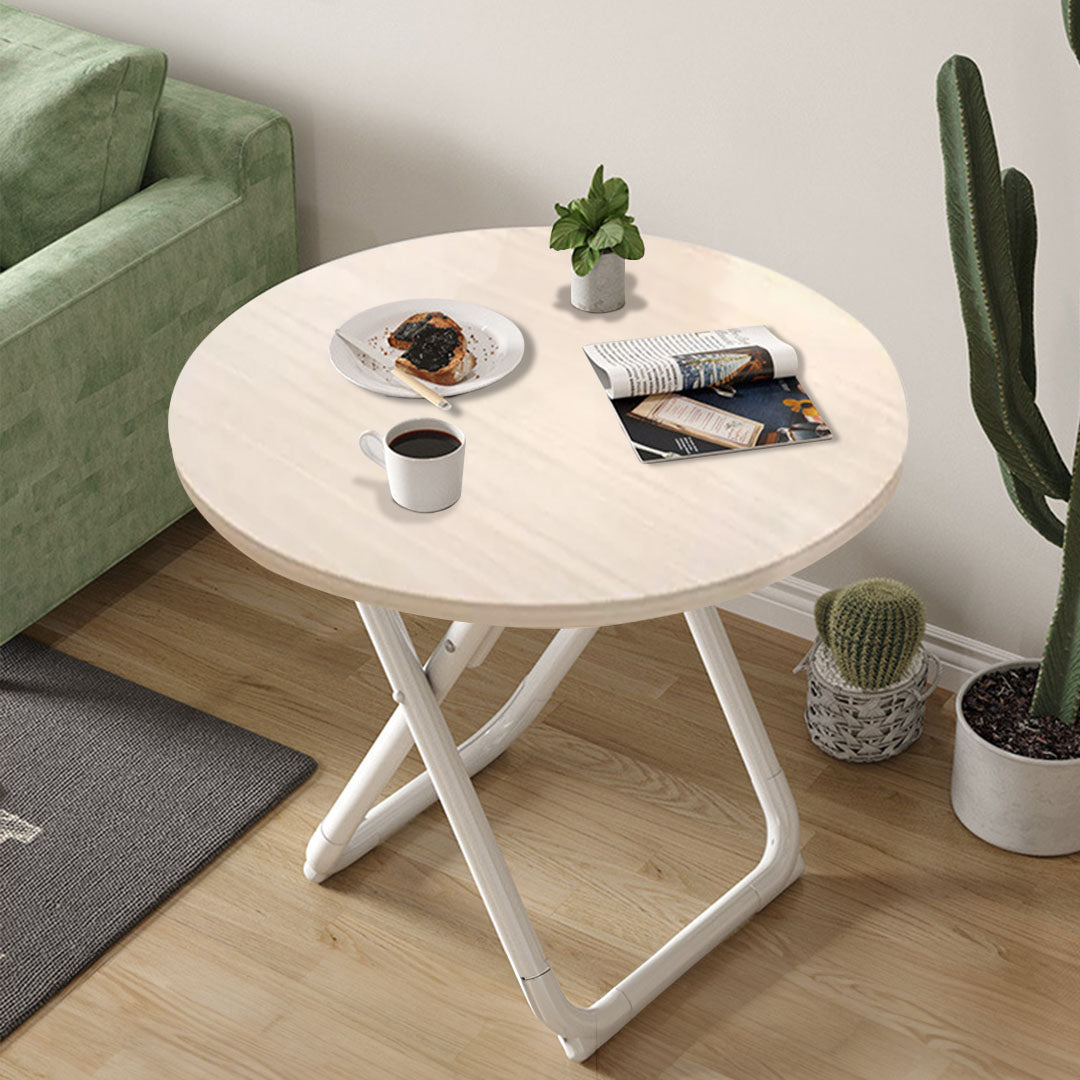 80cm Light Wood Color Table Versatile Use
