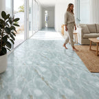 SOGA Peel & Stick Floor and Wall Tiles 60 x 60cm 10 Pack Jade Faux Marble