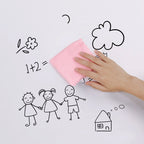 45cmx500cm Clear Dry Erase Adhesive Whiteboard Wall Surface Peel Sticker Sheet