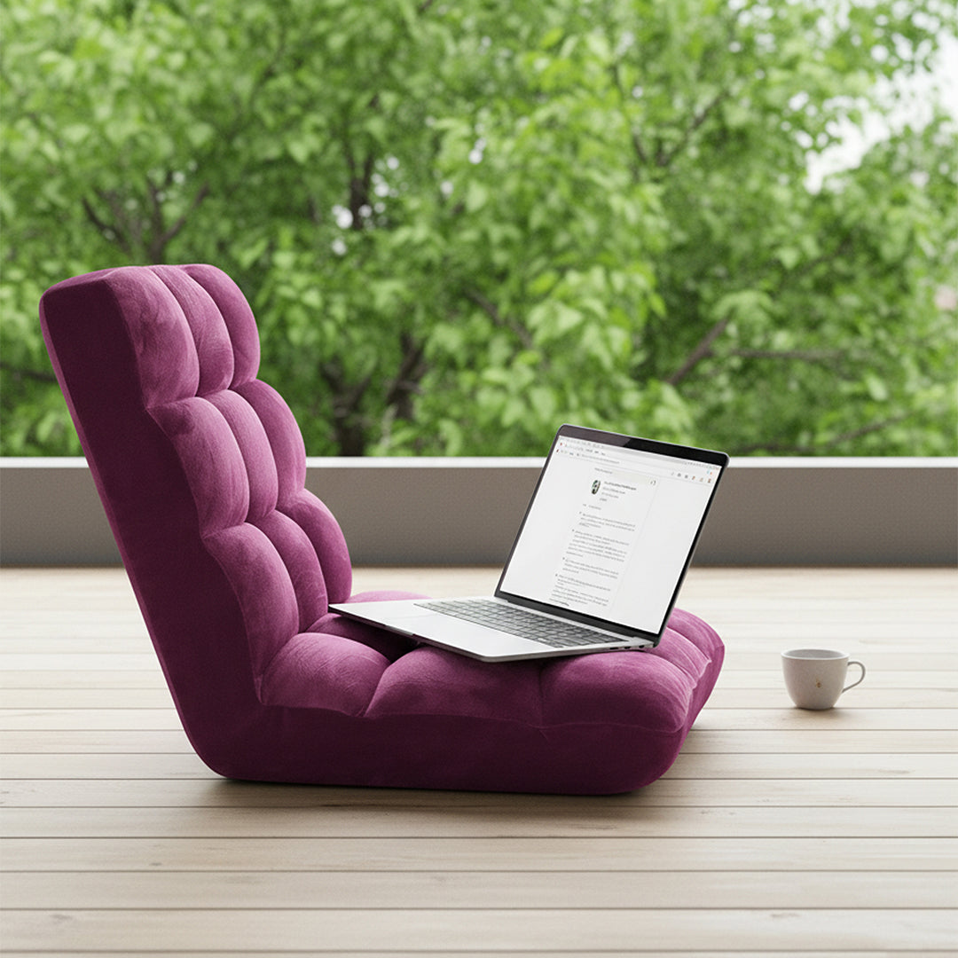 Recliner Lounge Sofa Cushion- Magenta