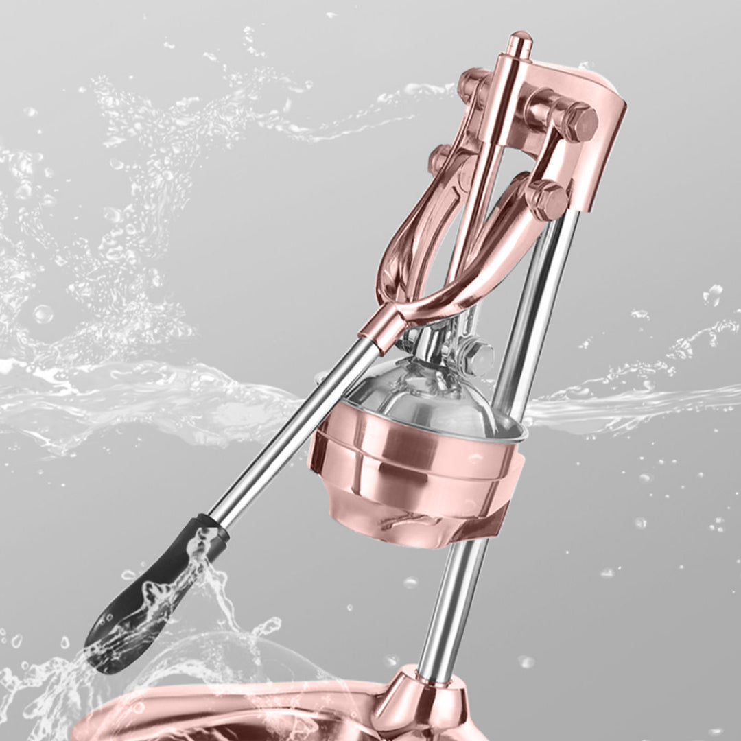 Stainless Steel Manual Juicer Gold