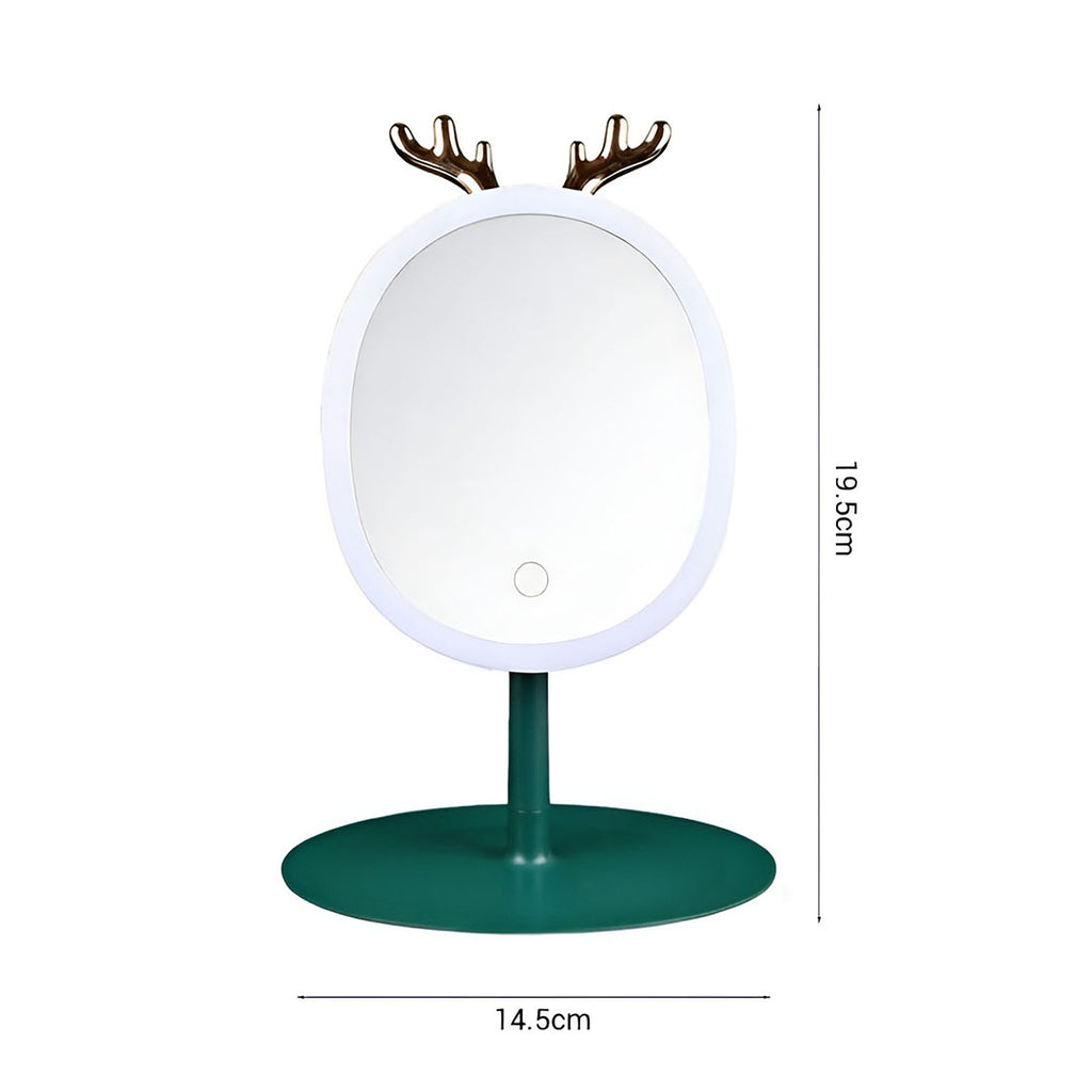 Green Antler LED Light Makeup Mirror