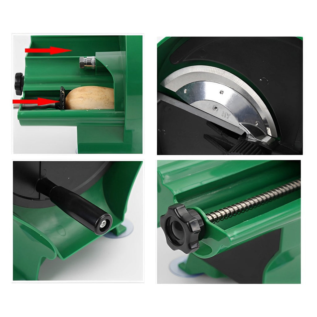 Commercial Manual Slicer  Green