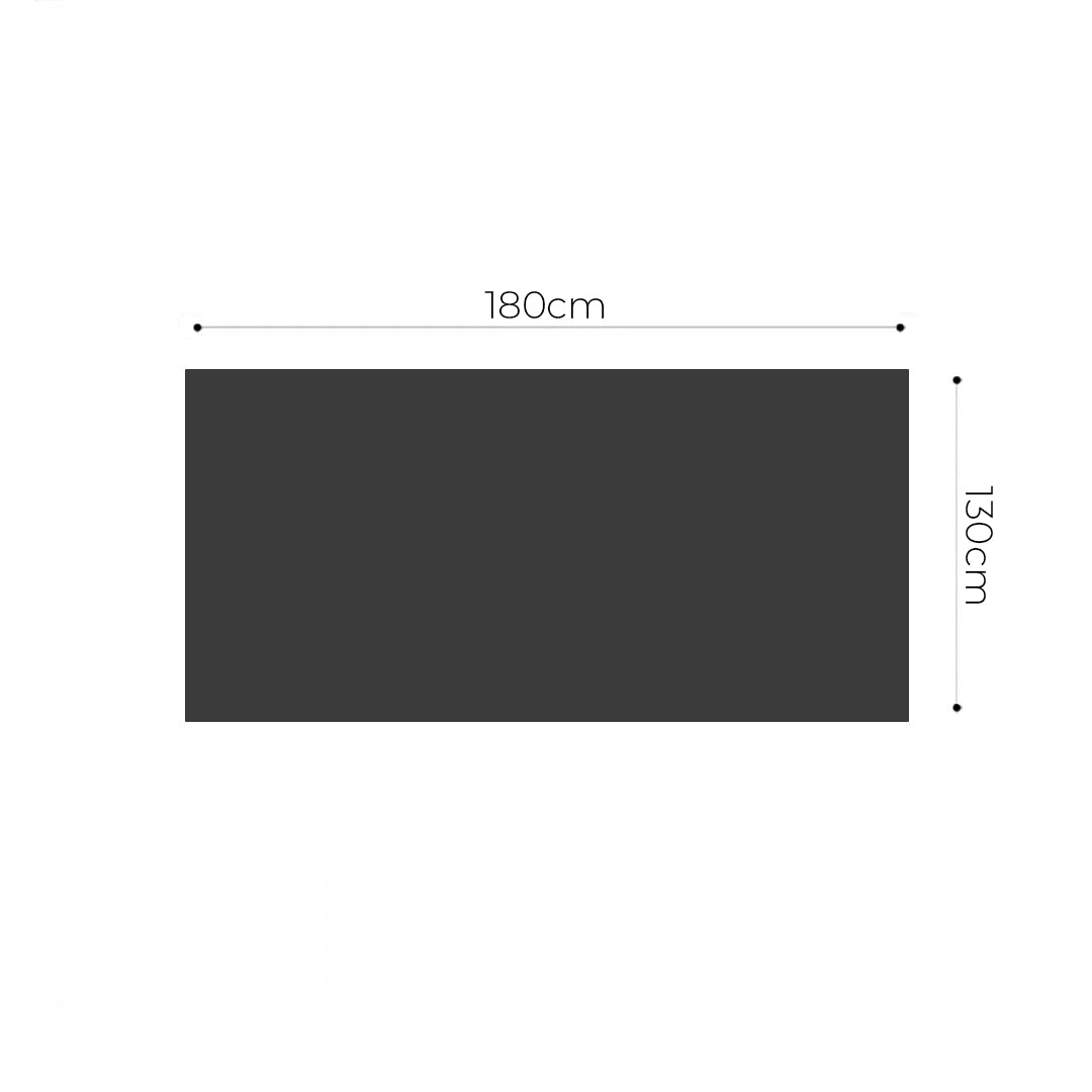 SOGA Black Cream Animal Print Throw Blanket 130x180cm Acrylic