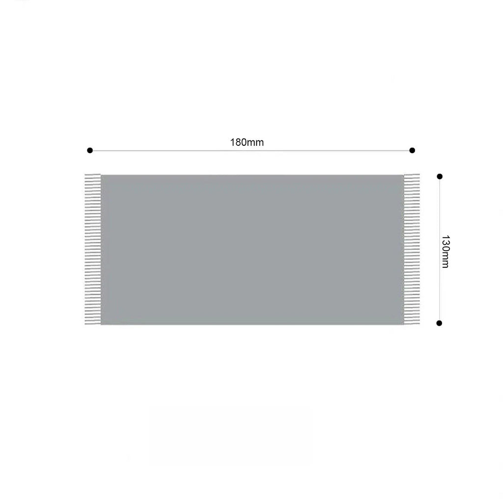 SOGA One-seater White Sofa Cover Leopard Print 130x180cm Polyester