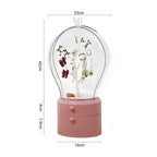 Pink 360 Degree Rotating LED Light  Jewelry Storage Organiser