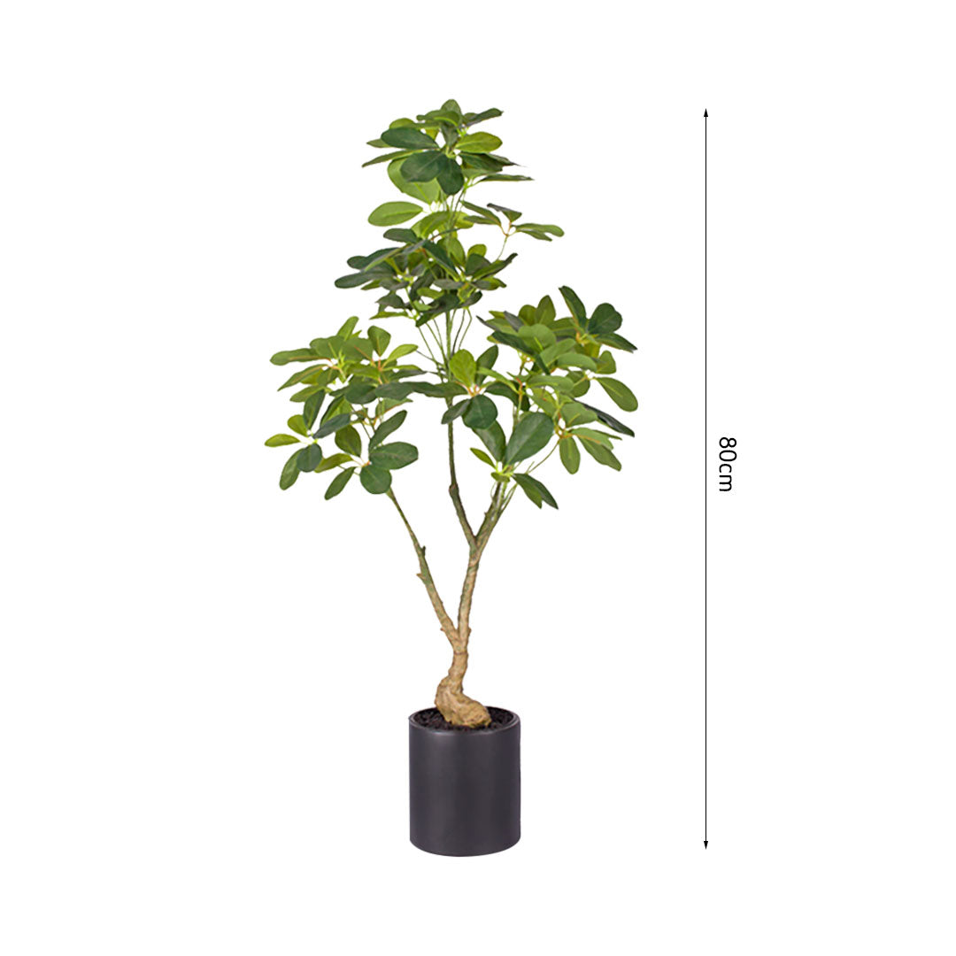 SOGA 2X 80cm Artificial Green Plants – Indoor Decorative Potted Set
