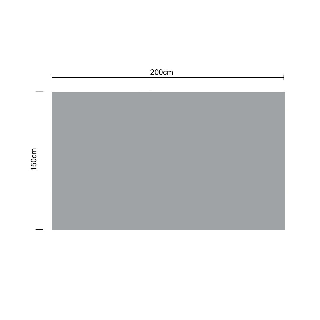 SOGA 2x 150x200cm Warm & Cozy Flannel Polyester Throw Blanket Light Brown