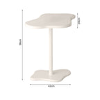 42x28cm White Minimalist Cloud Shaped Table