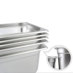Gastronorm GN Pan Full Size 1/3 GN Pan 6.5 cm Deep Tray