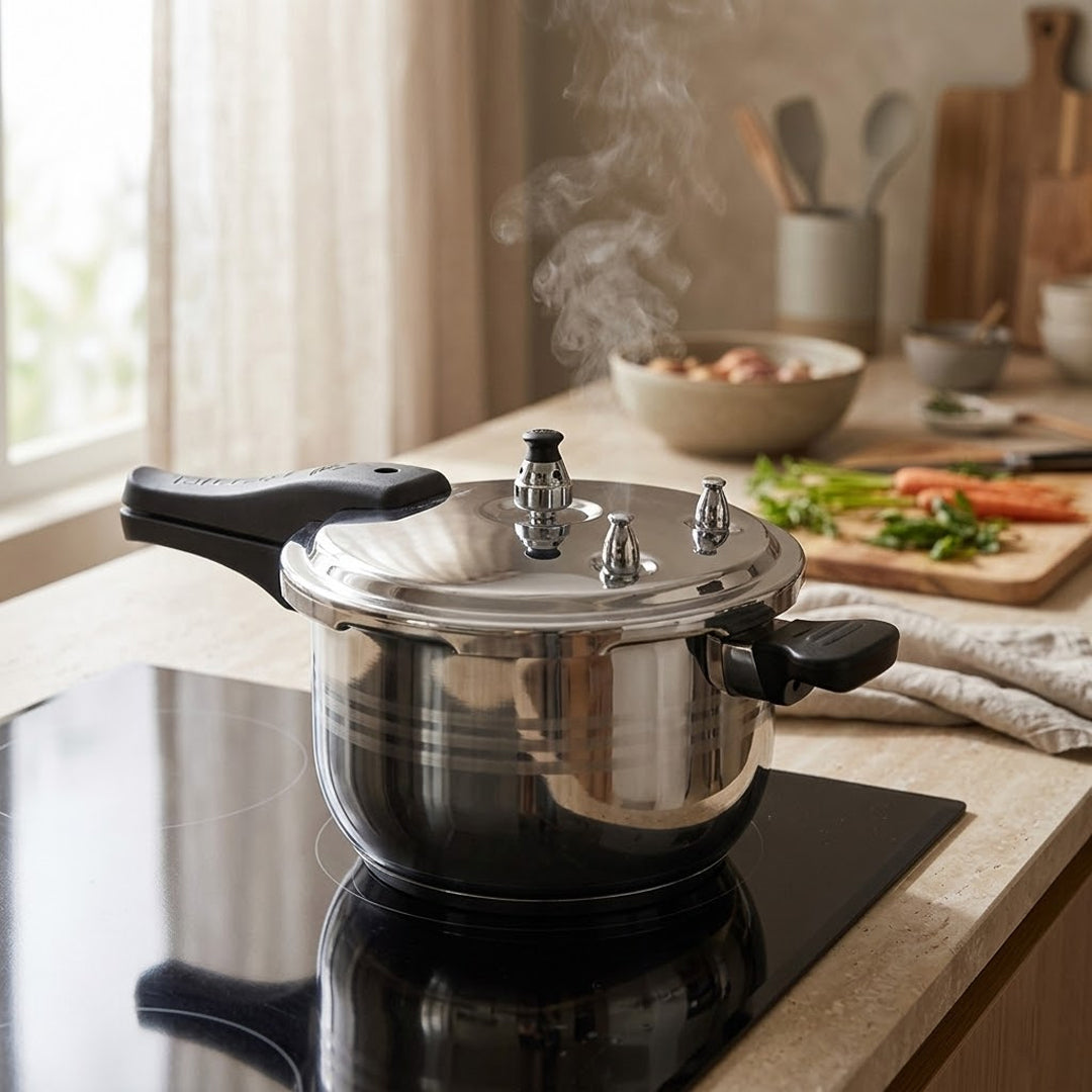 4L Stainless Steel Pressure Cooker With Seal