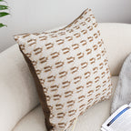 SOGA 2X 50cm Geometric Embroidered Decorative Throw Pillow