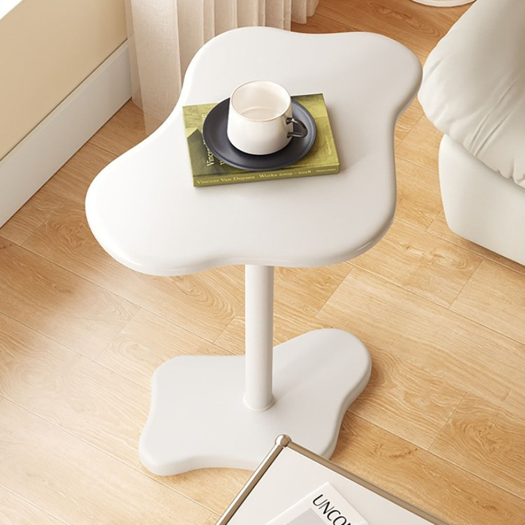 42x28cm White Minimalist Cloud Shaped Table