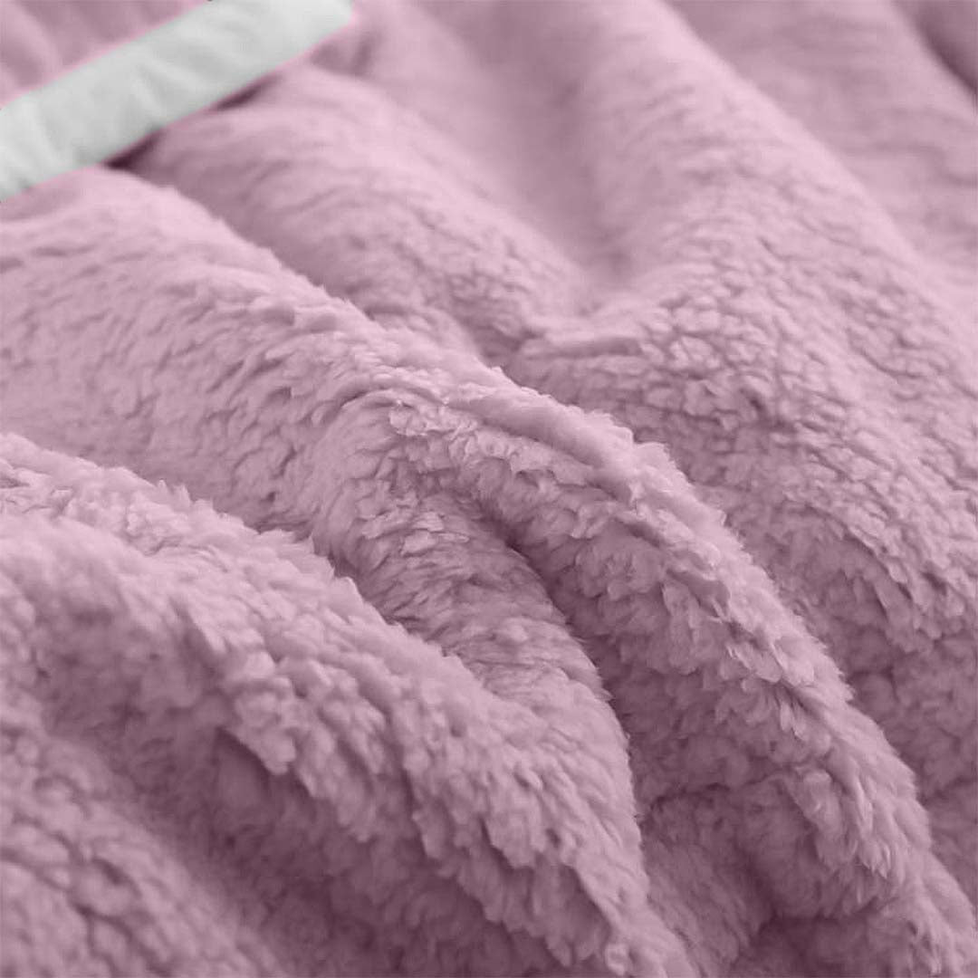 SOGA Throw Blanket Purple