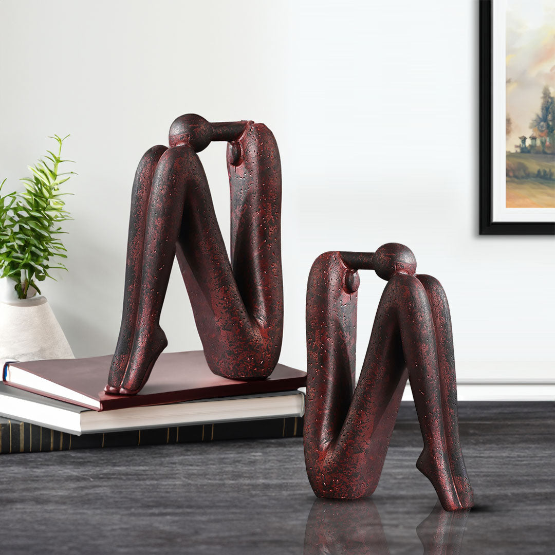 13x20cm Ornament Modern Stickman Art Sculpture Minimalist Resin Statue