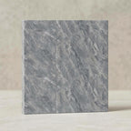 SOGA Peel & Stick Floor and Wall Tiles 30 x 30cm 10 Pack Grey Faux Marble