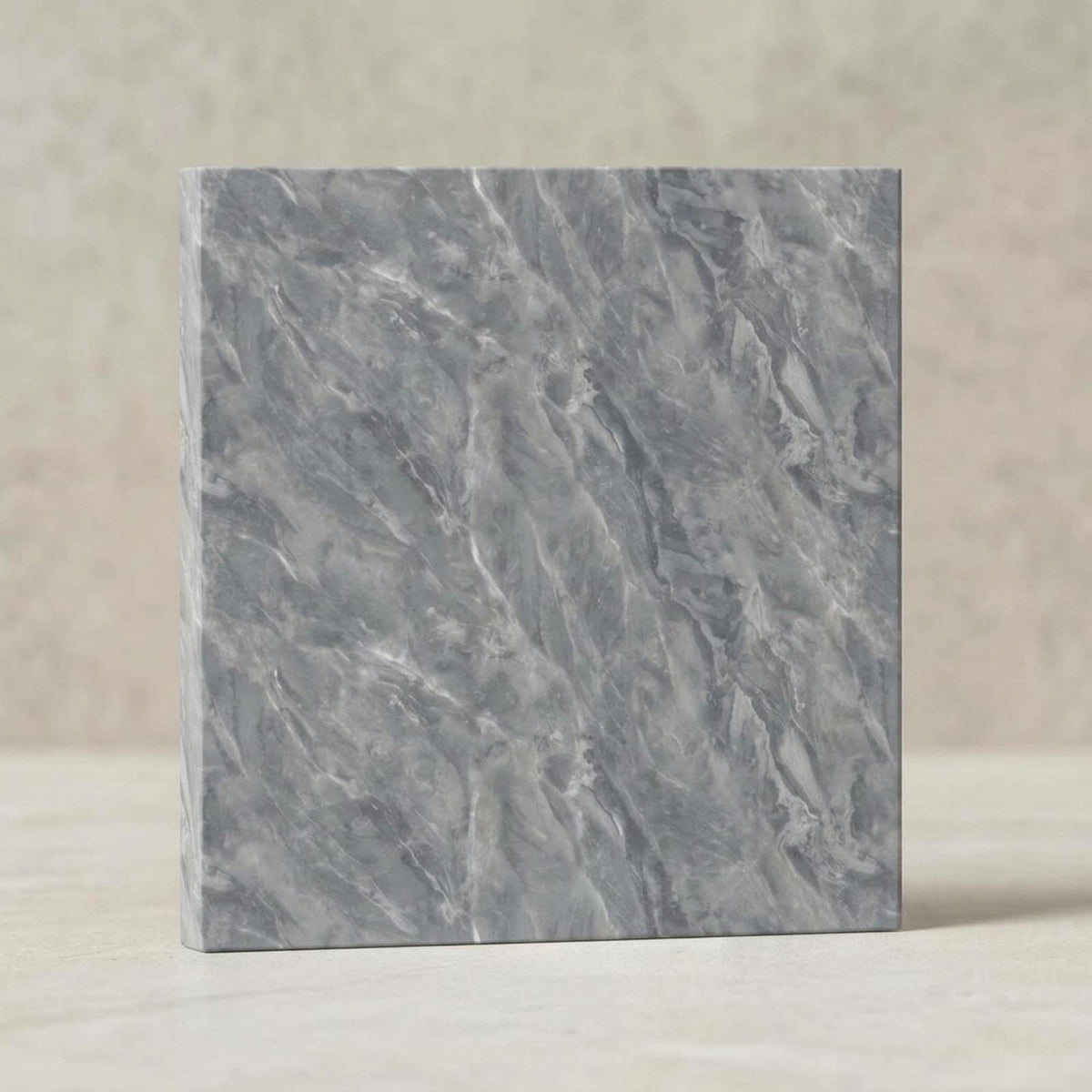 SOGA Peel & Stick Floor and Wall Tiles 30 x 30cm 10 Pack Grey Faux Marble