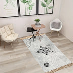 SOGA 90cm Woven Minimalist Bedroom Area Rug Carpet Home Decor