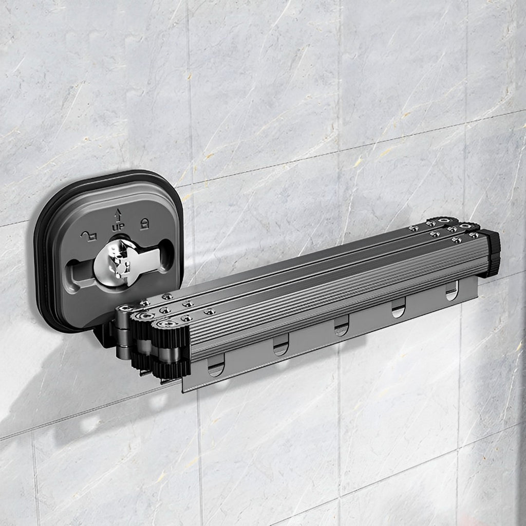 127.5cm Wall-Mounted Clothing Dry Rack Retractable  Hanger