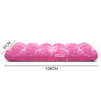 Recliner Lounge Sofa Cushion Light Pink