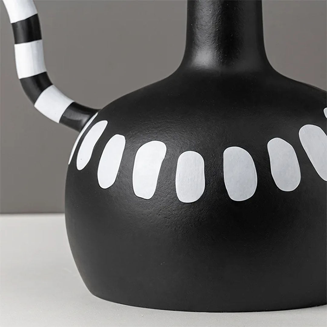 26.5x17cm Ornament Vase with Polka Dot