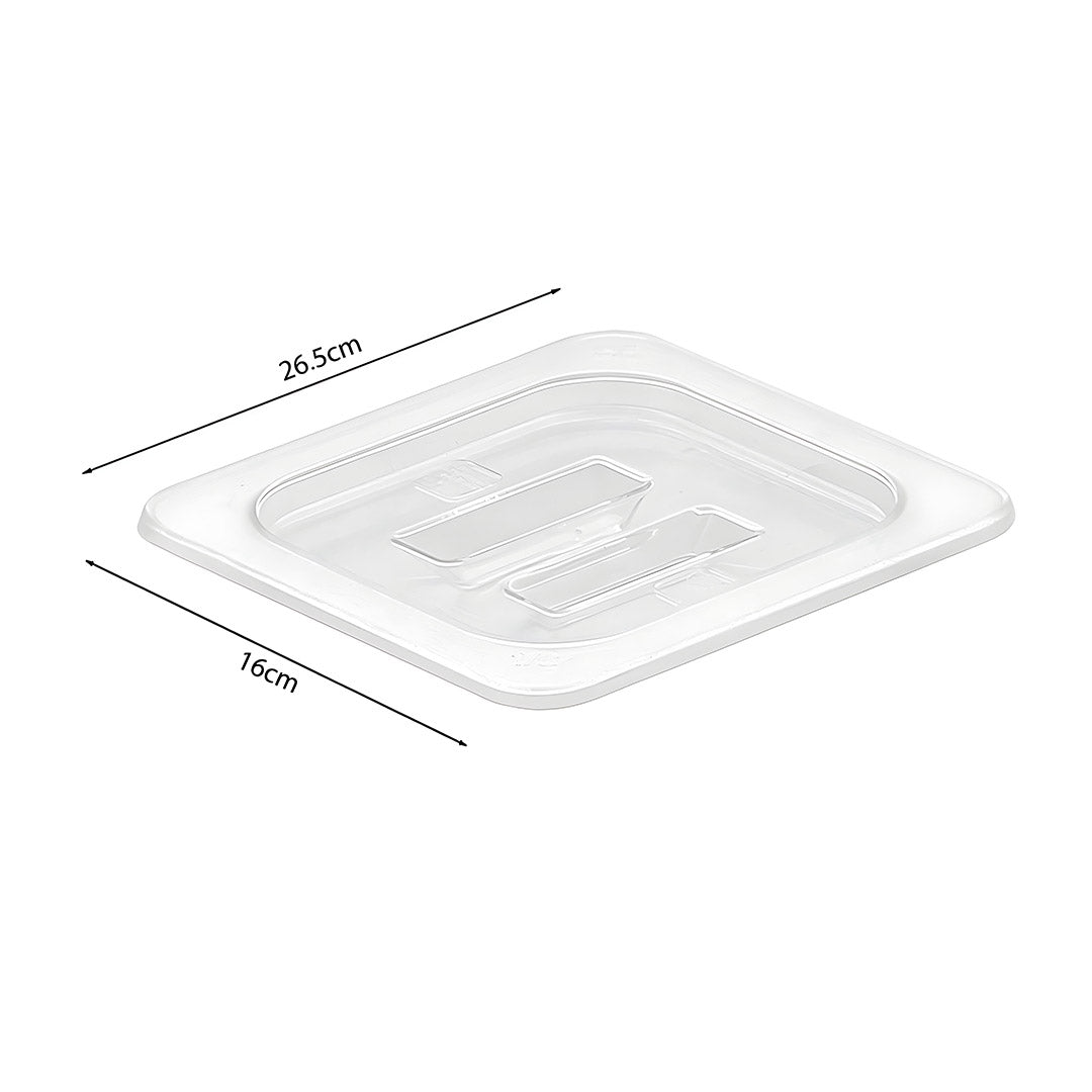 Clear Gastronorm 1/6 GN Lid Food Cover