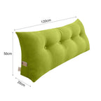120cm Green Wedge Bed Cushion