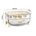 2 Tier Transparent Multifunctional Countertop Cosmetic Storage Organiser