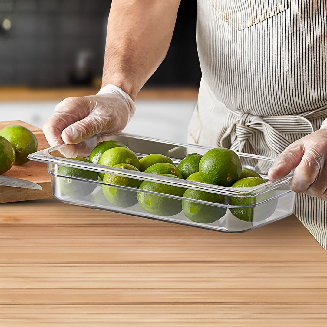 65mm Clear GN Pan 1/3 Food Tray