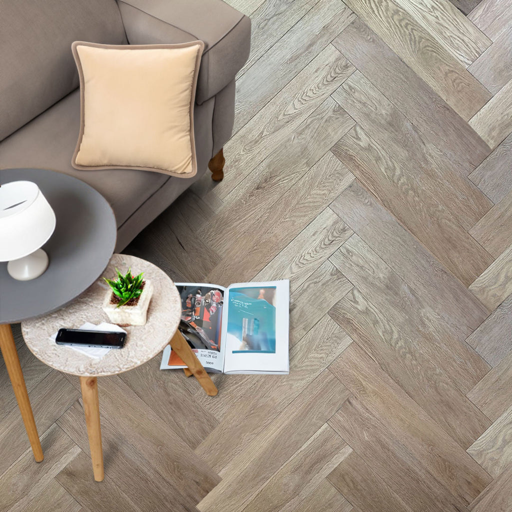 Timbo Solid Oak Herringbone Parquet Timber Flooring Premium Wood Floorboards