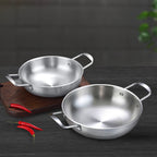 22cm  Premium Silver Seafood Dry Pot Stockpot Versatile and Durable Kitchen Essential