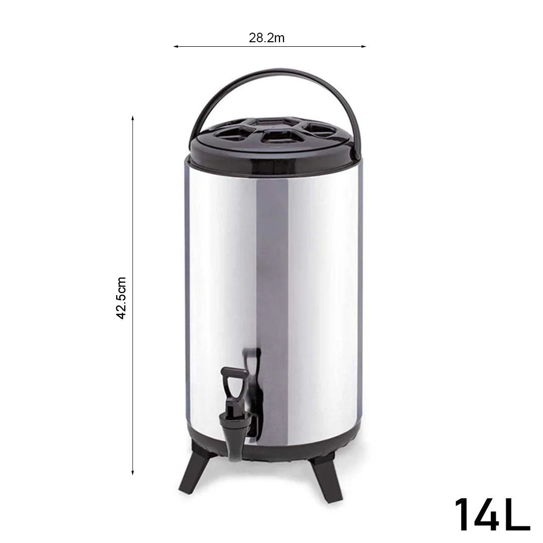 SOGA 14L Portable Insulated Cold/Heat Dispenser
