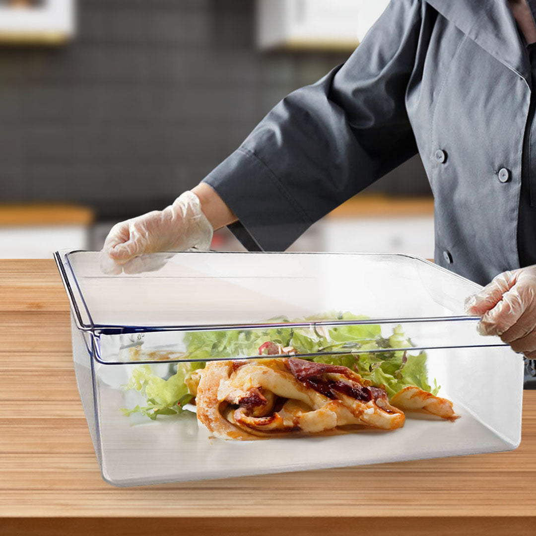 200mm Clear GN Pan 1/1 Food Tray