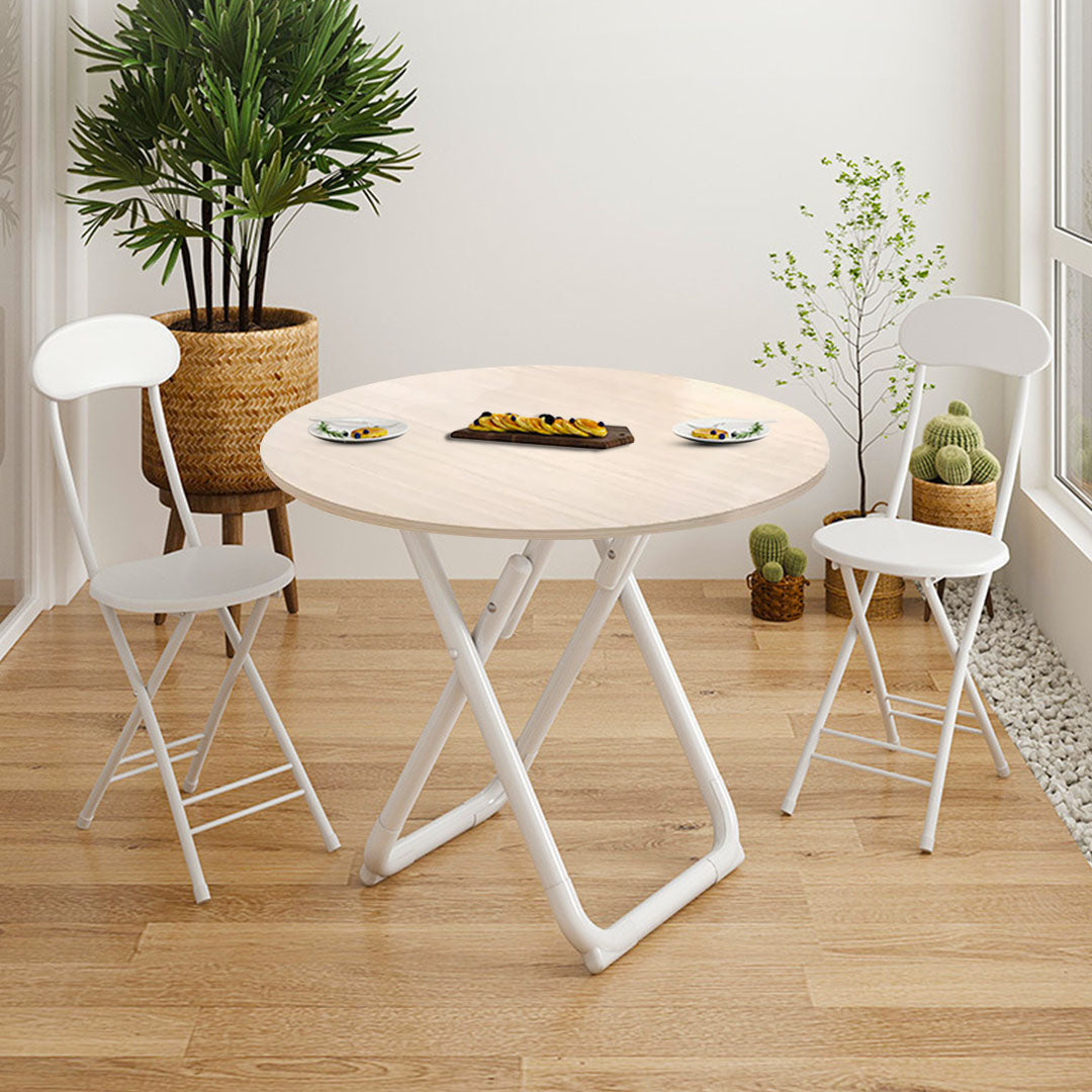 80cm Light Wood Color Table Versatile Use