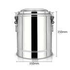 22L Stainless Steel Insulated Stock Pot Container