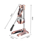 Stainless Steel Manual Juicer Gold