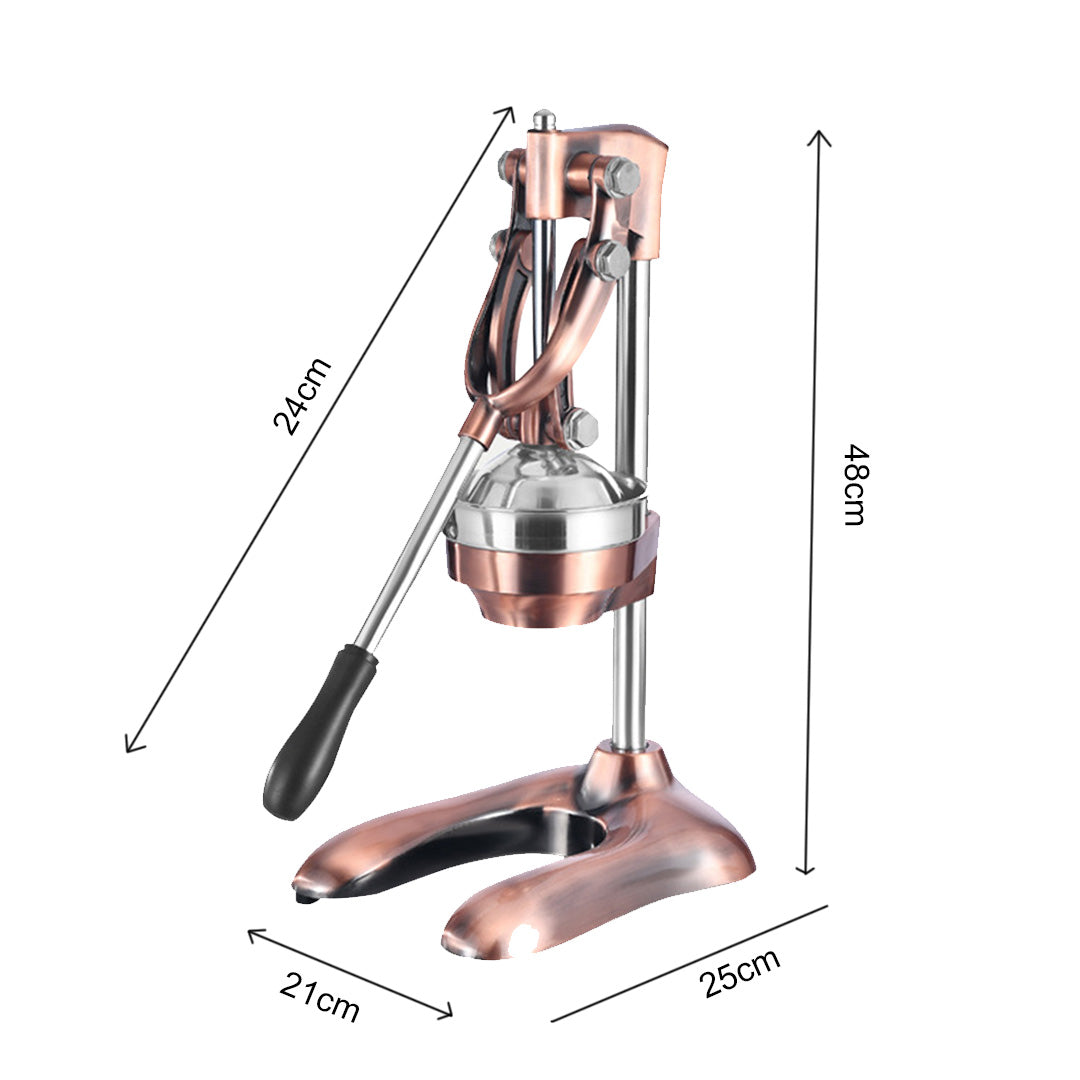 Stainless Steel Manual Juicer Gold
