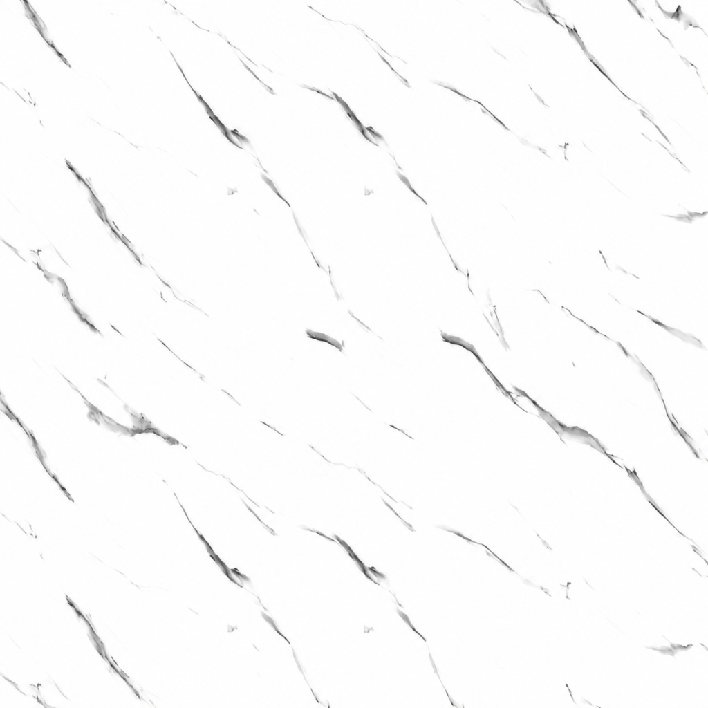 SOGA Peel & Stick Floor and Wall Tiles 60 x 60cm 10 Pack White Faux Marble