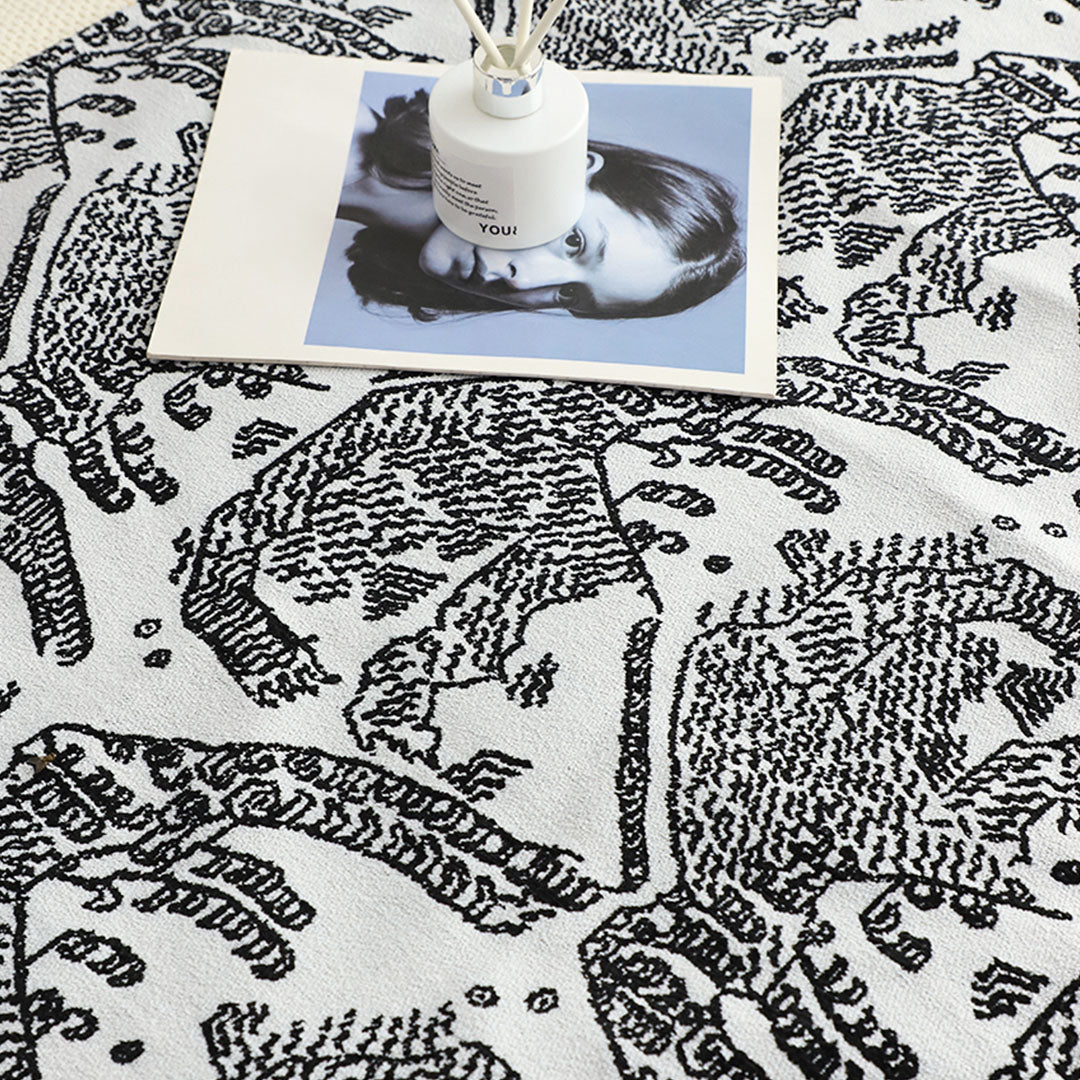 1.8m Light Black Luxury Mottled Bed Vintage Scarf Runner Bedding Tail Pad Flag For Home Hotel Set of 3