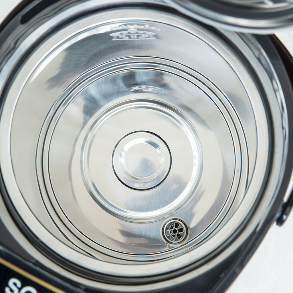 SOGA 3.2L Silver Stainless Steel Electric Thermal Pot Dispenser with 3 Dispensing Modes