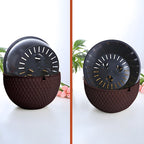 SOGA 2X Coffee Large Self-Watering Hanging Resin Planters