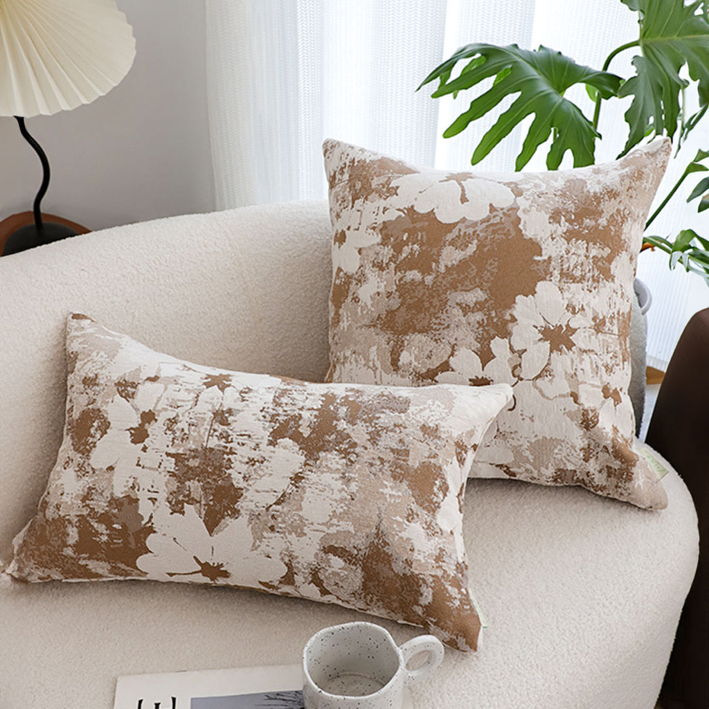 SOGA 2X 50cm Rustic Weathered Lumbar Throw Pillows