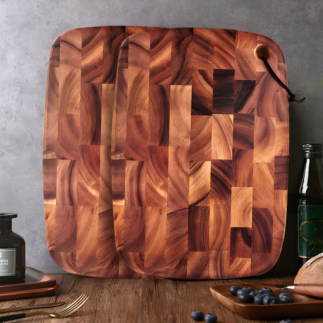 SOGA 32cm Acacia Wooden Chopping Board