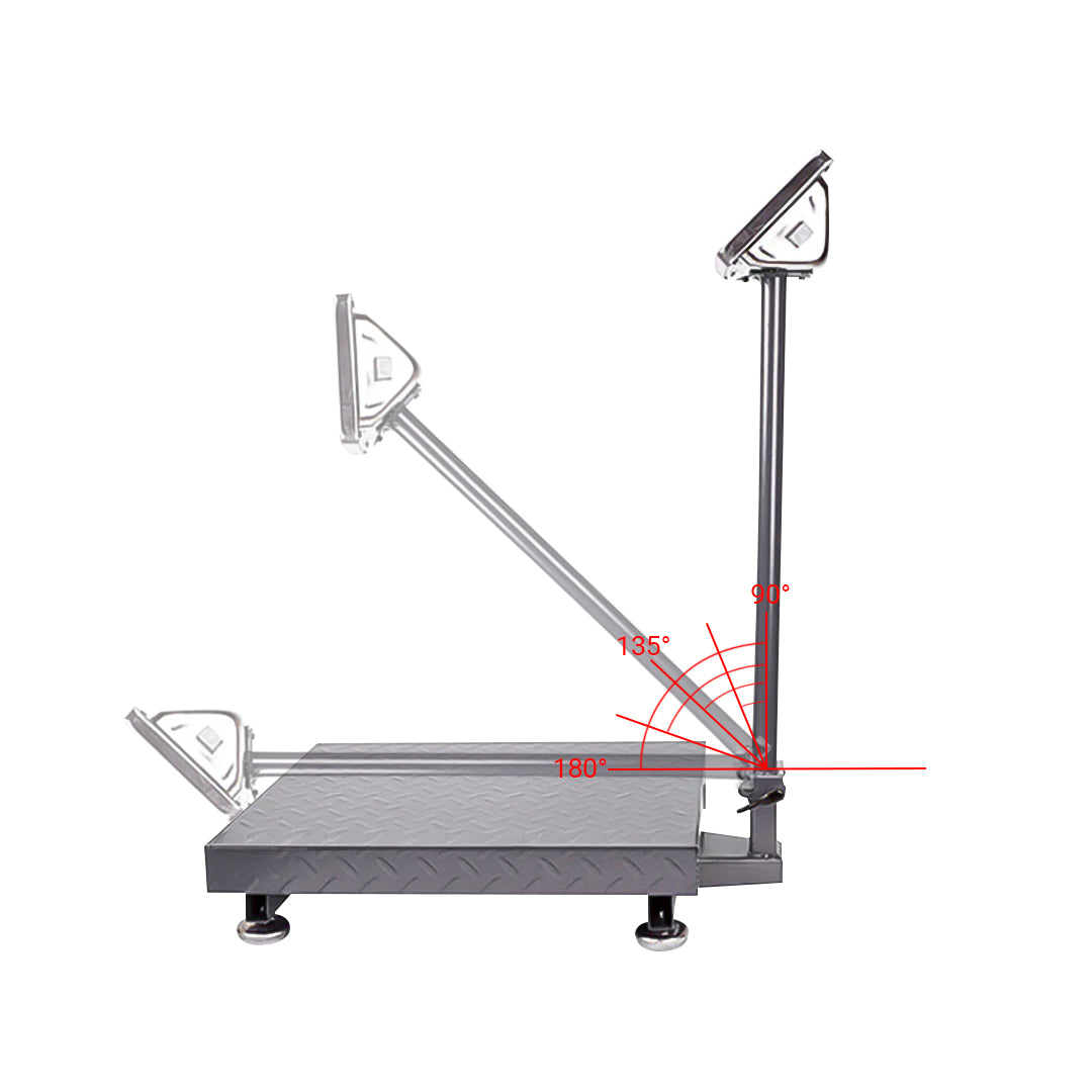300kg Electronic Platform Scale Black
