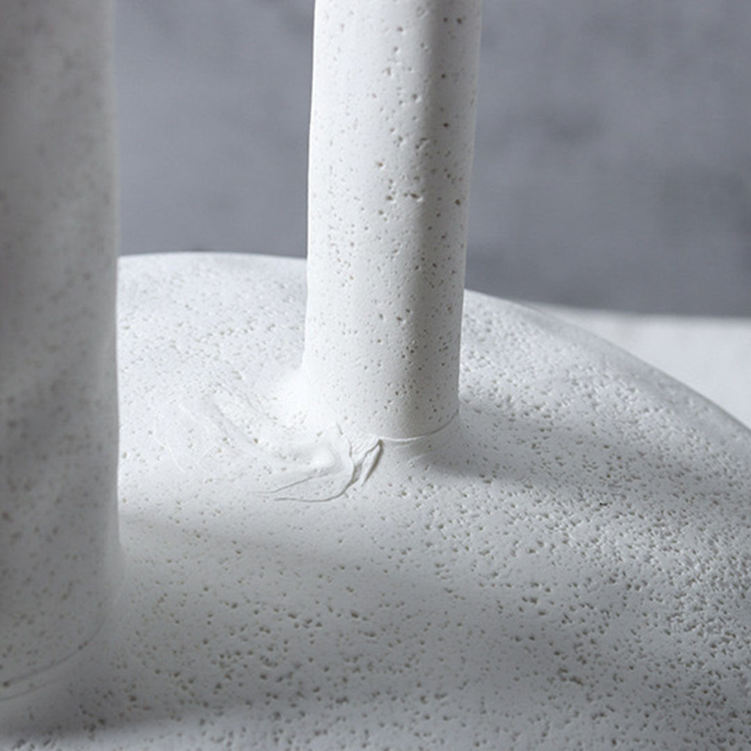 20x30cm Ornament Contemporary White Ceramic Vase