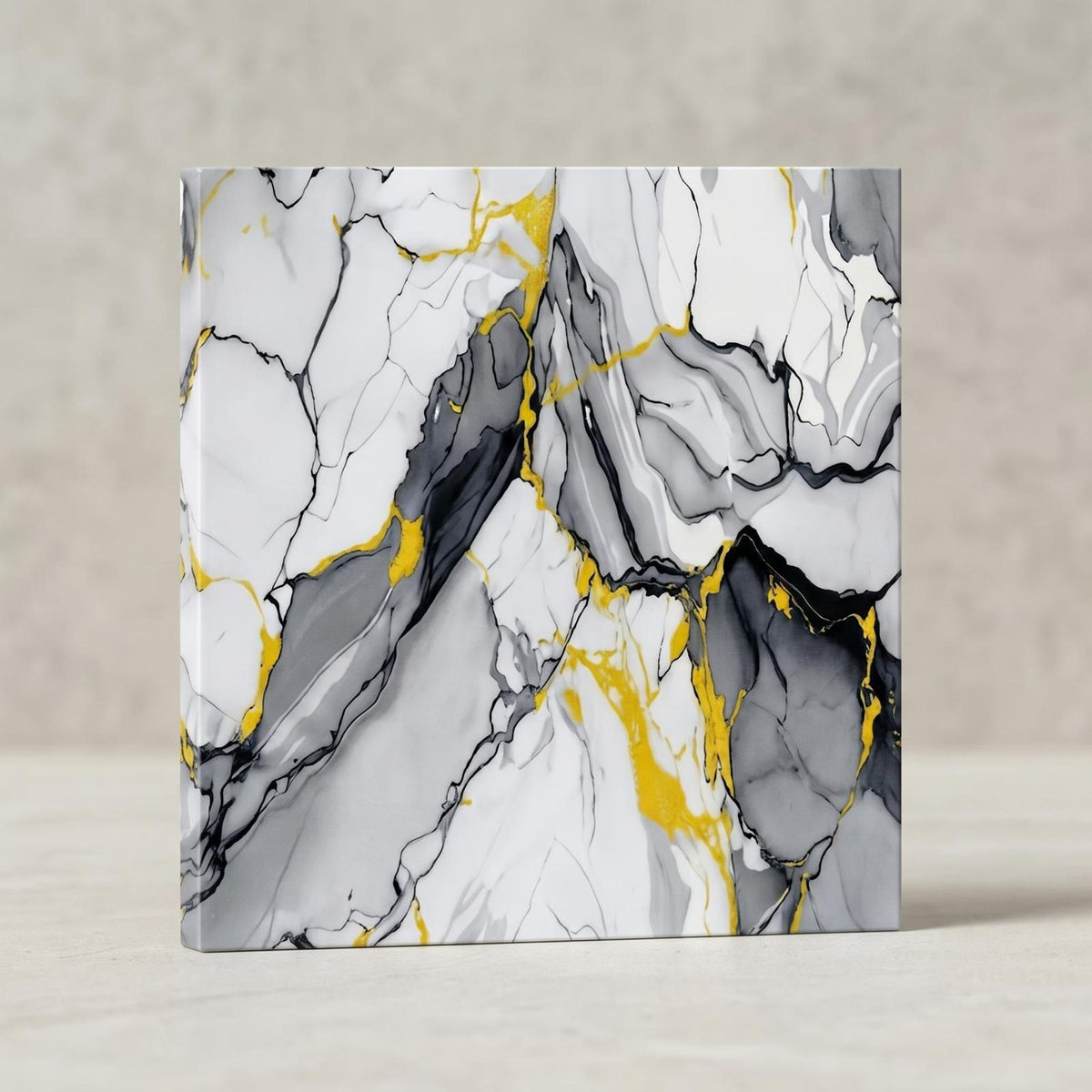 SOGA Peel & Stick Floor and Wall Tiles 30 x 30cm 10 Pack Blue Agate Faux Marble